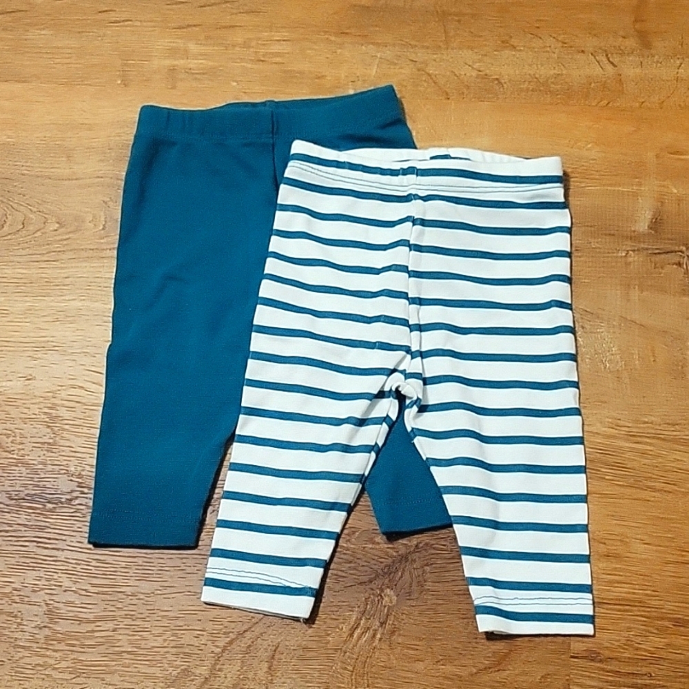 0-6 month Hanes leggings bundle